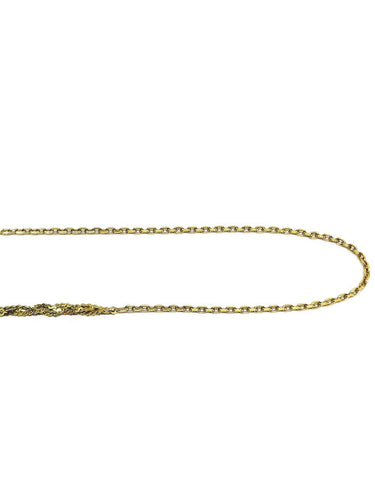 Collier Chaîne torsadée - Collier en or jaune 18 carats 58 Facettes ID 1750618