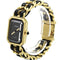 Montre Chanel - Montre Première Rock quartz en métal plaqué or et cuir 58 Facettes cgnmkj836t