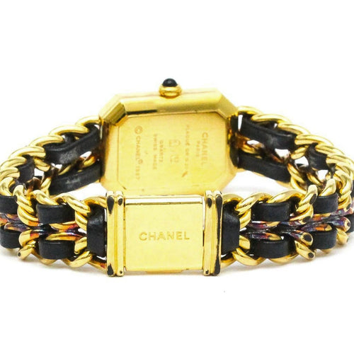 Montre Chanel Première Rock - Montre en métal plaqué et cuir 58 Facettes hj6oeowk5e