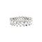 Bague 49 Alliance, platine et diamants navettes. 58 Facettes 35538