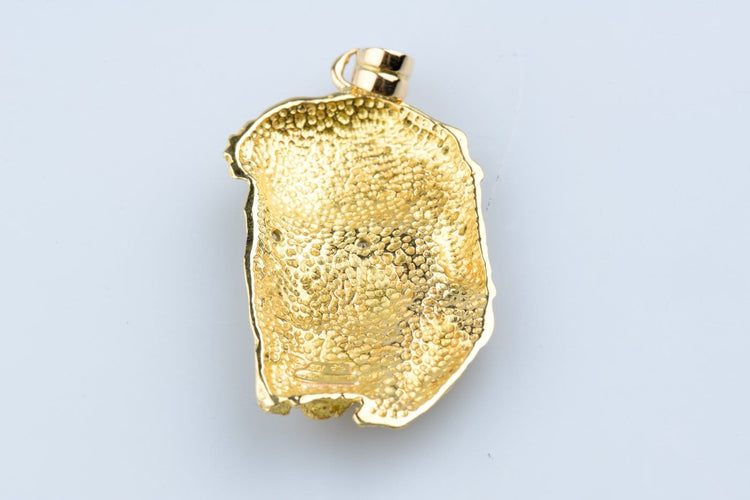 Pendentif Pendentif tête de Christ en or jaune 18 carats et diamants 58 Facettes PD112816-107