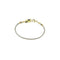Bracelet Bracelet avec pavillon nautique en acier et or jaune 18 ct 58 Facettes 39307