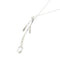 Collier Collier - Pendentif en or blanc 18 ct avec topaze et diamants 58 Facettes 41468