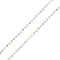 Collier Collier - Pendentif en or blanc 18 ct avec topaze et diamants 58 Facettes 41468