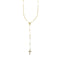 Collier Collier chapelet - Collier en or jaune 18 ct avec médaille et croix 58 Facettes 36947
