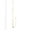 Collier Collier chapelet - Collier en or jaune 18 ct avec médaille et croix 58 Facettes 36947