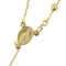 Collier Collier chapelet - Collier en or jaune 18 ct avec médaille et croix 58 Facettes 36947
