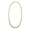Collier Collier homme - Maille œil de tigre en or jaune 18 ct 58 Facettes 39362