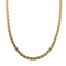 Collier Collier homme - Maille œil de tigre en or jaune 18 ct 58 Facettes 39362