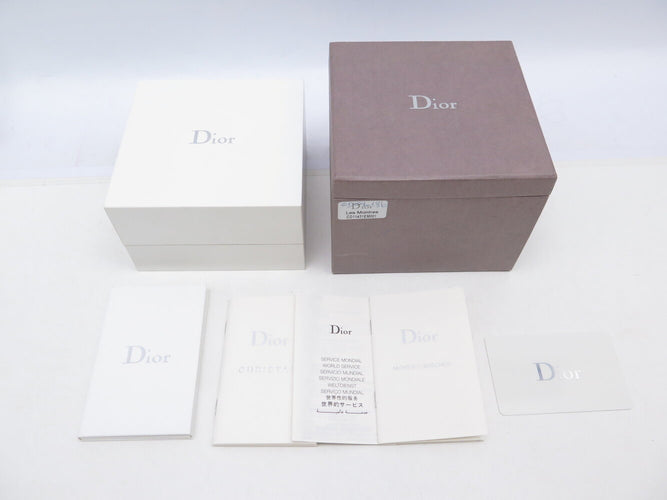 Montre Christian Dior - Montre Cristal chronographe en acier quartz 58 Facettes 274454
