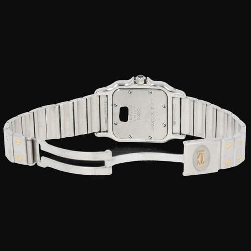 Montre Cartier - Montre Santos de Cartier Galbée en or jaune et acier 58 Facettes MT46227