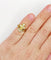 Bague 45.5 Bague chevalière fleur de lys en or 18k et diamants taille ancienne 58 Facettes A07053