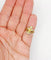 Bague 45.5 Bague chevalière fleur de lys en or 18k et diamants taille ancienne 58 Facettes A07053