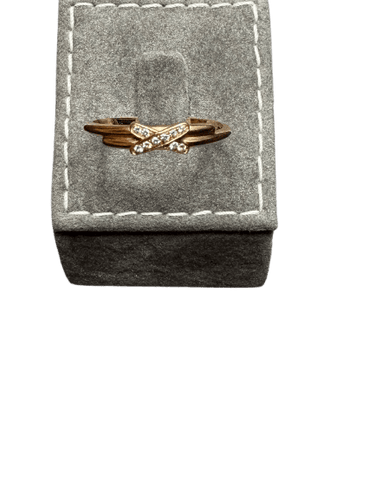 Bague 57 Chaumet Jeux de Liens - Bague en or rose 18 carats et diamants 58 Facettes 1567/2