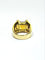 Bague 54 Bague en or jaune 18 carats à citrines et diamants 58 Facettes id: 1751039