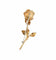 Broche Broche rose en or jaune 18 carats et rubis 58 Facettes BO/220062-RIV