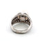 Bague 51 Bague en or blanc 18 ct avec perle et diamants 58 Facettes 81/26 C SHD 31/26