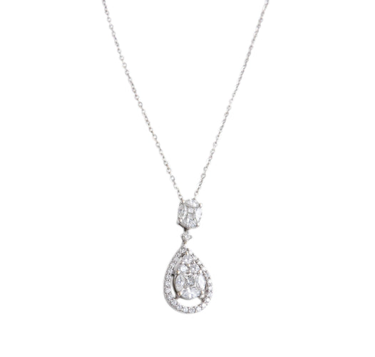 Collier Vahan - Collier en or blanc 18 carats et diamants 58 Facettes BO/220045 RIV