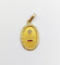 Pendentif Augis - Pendentif médaille d'amour en or 18k, diamant et rubis 58 Facettes A07068
