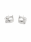 Boucles d'oreilles Boucles d’oreilles style lien pavées de diamants en or gris 18k 58 Facettes LP1885/MNNNB