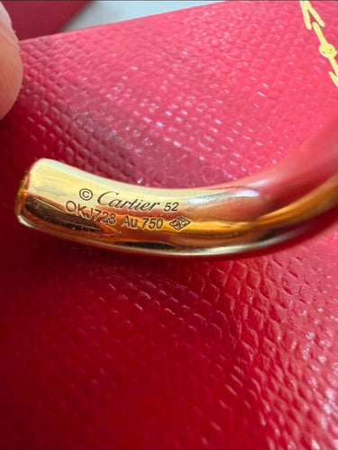 Bague 52 Cartier Panthère - Bague semi-pavée petit modèle en or rose 58 Facettes Jnci08