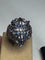 Bague 51 Boucheron - Bague hibou en or blanc 18 carats, diamants, saphirs et améthystes 58 Facettes F19