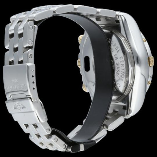 Montre Breitling Chronomat - Montre chronographe en or jaune et acier 58 Facettes MT46208