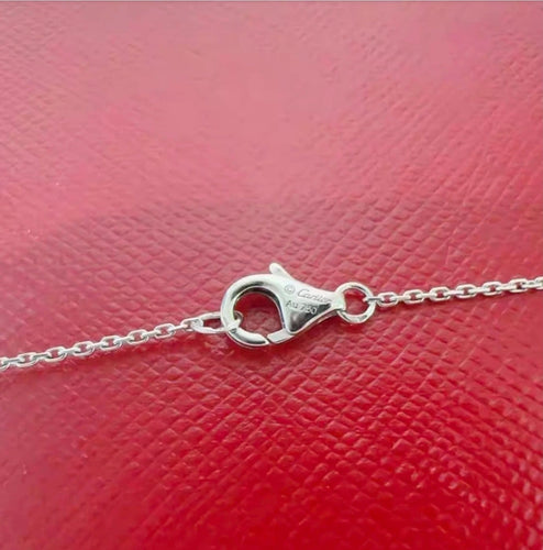 Collier Cartier Panthère - Collier en or blanc et diamants 58 Facettes Jnci10