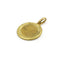 Pendentif AUGIS - Médaille d'amour en or jaune 750‰ et rubis 58 Facettes 250347R