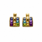 Boucles d'oreilles Guy Laroche - Boucles d’oreilles en or jaune 18 carats et pierres précieuses 58 Facettes Boucles d'oreilles Guy Laroche