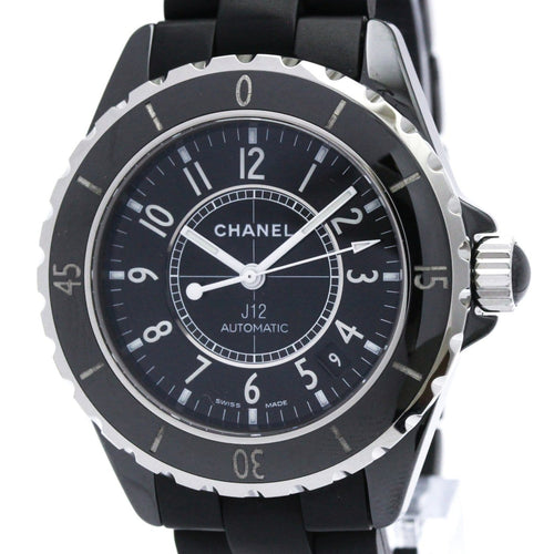 Montre Chanel - Montre J12 automatique en céramique et acier inoxydable 58 Facettes uzos8qpao0