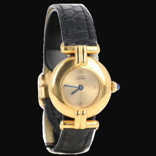 Montre Cartier Montre Colisée Must De Cartier Vermeil 58 Facettes MT46010