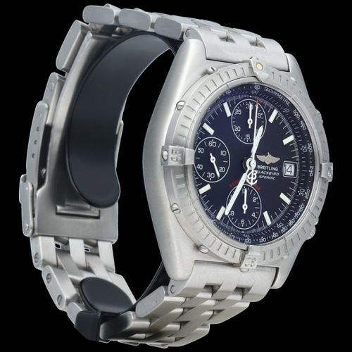 Montre Breitling Chronomat Blackbird - Montre chronographe automatique en acier 58 Facettes MT46135