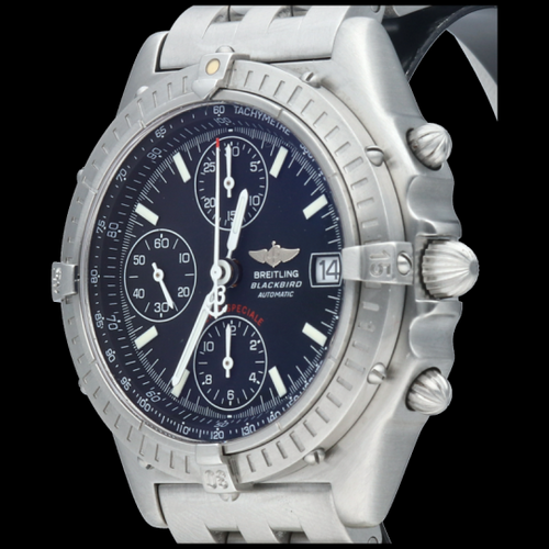 Montre Breitling Chronomat Blackbird - Montre chronographe automatique en acier 58 Facettes MT46135