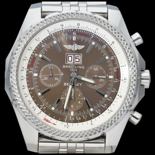 Montre Breitling Bentley 6.75 - Montre homme automatique en acier 58 Facettes MT46193