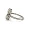 Bague 54 Bague toi et moi Art déco en platine, deux diamants env. 1,70 ct 58 Facettes 1349