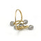 Bague 53 Bague en or jaune 750 sertie de diamants taille ancienne 58 Facettes 1351