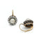Boucles d'oreilles Boucles d'oreilles anciennes en or 750 et argent, perles fines et diamants 58 Facettes 1382