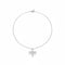 Collier Collier trèfle en or blanc 18 carats et diamants 58 Facettes 1.0001389/1