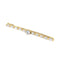 Broche Broche-barrette or jaune et diamants. 58 Facettes 35600