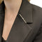 Broche Broche-barrette or jaune et diamants. 58 Facettes 35600