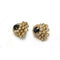 Boucles d'oreilles Boucles d'oreilles en or 750, diamants et saphirs 58 Facettes 1360