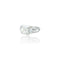 Bague 50 Bague Art déco en or blanc 18K avec diamants 58 Facettes