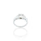 Bague 50 Bague Art déco en or blanc 18K avec diamants 58 Facettes