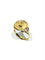 Bague 56 Augis - Bague en or jaune 18 carats, diamant et rubis synthétiques 58 Facettes id: 1753504
