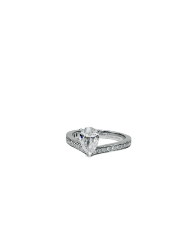 Bague 51 Chaumet Joséphine - Bague en platine 950 avec diamant 1,04 ct 58 Facettes Jnci19