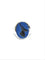 Bague 59 Bague intaille « Cerf » en or blanc 18 carats et agate bleue 58 Facettes id: 1753520