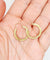 Boucles d'oreilles Créoles Art déco - Boucles d'oreilles en or 18k 58 Facettes A07076