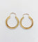 Boucles d'oreilles Créoles Art déco - Boucles d'oreilles en or 18k 58 Facettes A07076