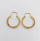 Boucles d'oreilles Créoles Art déco - Boucles d'oreilles en or 18k 58 Facettes A07076